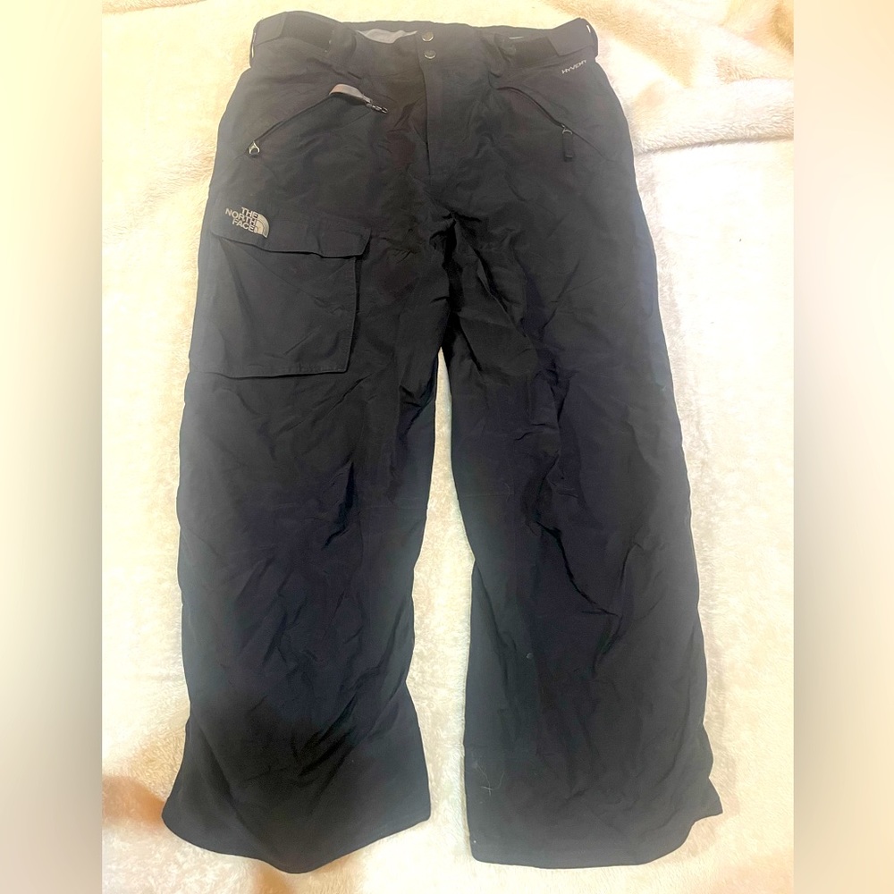 The North Face Men’s ski pants, black, size large, short length